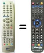 Replacement remote control LG SEC14629