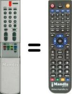 Replacement remote control Funai SEC0690