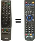 Replacement remote control SEC14261