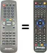 Replacement remote control WHV5978