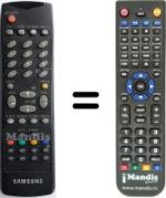 Gleichwertige Fernbedienung Samsung WHV5146
