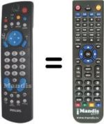Replacement remote control HVS54032
