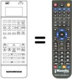 Replacement remote control V 2405