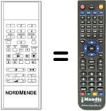 Replacement remote control NordMende V 1005 M
