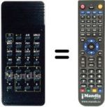 Replacement remote control 285-0000 / 1Y