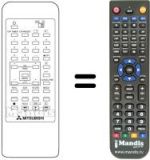 Replacement remote control 290P-014010