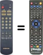 Replacement remote control 3F14-00032-140