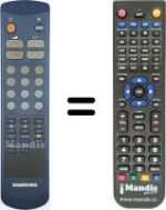 Replacement remote control 3F14-00034-140