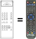 Replacement remote control Kneissel KN 2109