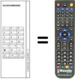 Replacement remote control 583.561