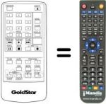 Replacement remote control 597-062F