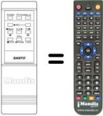 Replacement remote control 613.071.1410