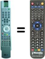 Replacement remote control LG RZ-37LZ31