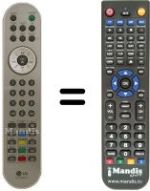 Replacement remote control LG RZ-17LZ20