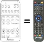 Replacement remote control 939P-04301