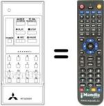 Replacement remote control 939P-08906