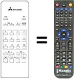 Replacement remote control 939P-150A4
