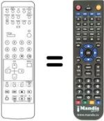 Replacement remote control 939P-403010