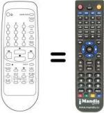 Replacement remote control Schaub Lorenz SL 4697