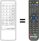 Replacement remote control A 450