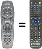 Replacement remote control ORANGE MALIGNE TV