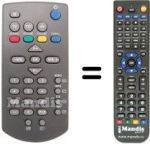 Replacement remote control AVERLOGIC