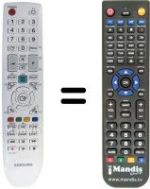 Replacement remote control Samsung BN59-00864A