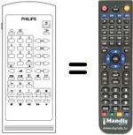Replacement remote control Aristona CHOPIN 25 CE 5570