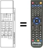 Replacement remote control 583.559