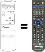 Gleichwertige Fernbedienung Pioneer PDP 502 MXE