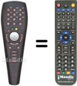 Replacement remote control NEUF TELECOM NEUF TV