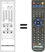 Replacement remote control F 2005