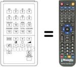 Replacement remote control FB 5036