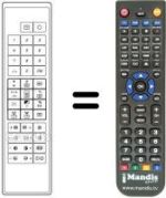 Replacement remote control FB 70