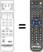 Replacement remote control IMC 9