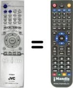 Replacement remote control RM-STHA 30 R