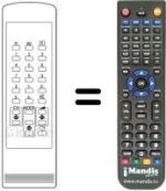 Replacement remote control KT 8346