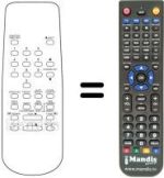 Replacement remote control N9123