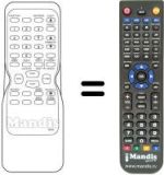 Replacement remote control N 9336