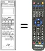 Replacement remote control PQ 10543 BU