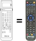 Replacement remote control Schaub Lorenz SL 300