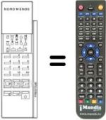 Replacement remote control 583.566