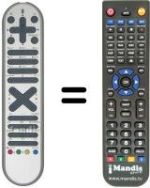 Replacement remote control RC 1062