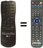 Replacement remote control 3139 228 87561