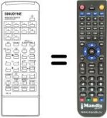 Replacement remote control RC 13
