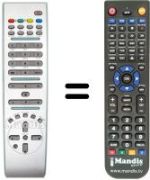 Replacement remote control RC 1805