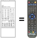 Replacement remote control RC 5370