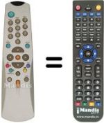 Replacement remote control RC 750