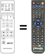 Replacement remote control RCT 8000
