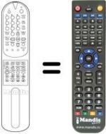 Gleichwertige Fernbedienung REMOTE CONTROLLER
